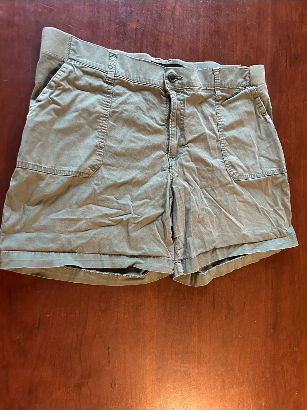 Lee Women's Olive Utility Shorts